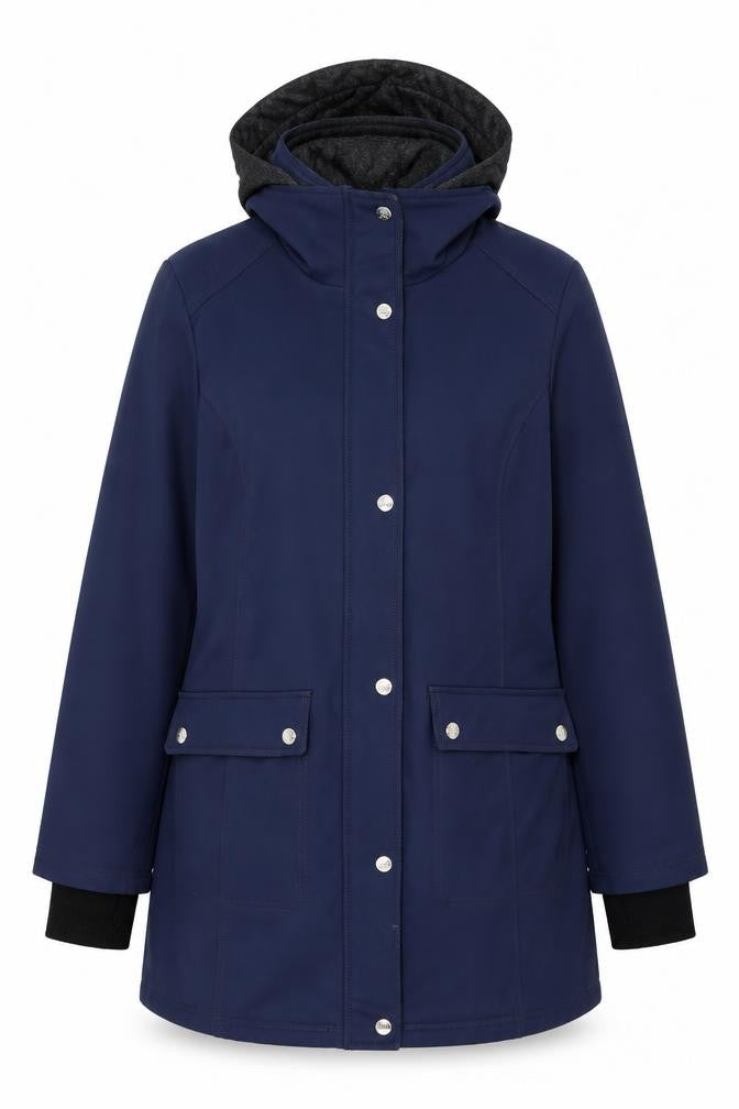 Womens UK Size S Jessica Simpson Blue Overcoat