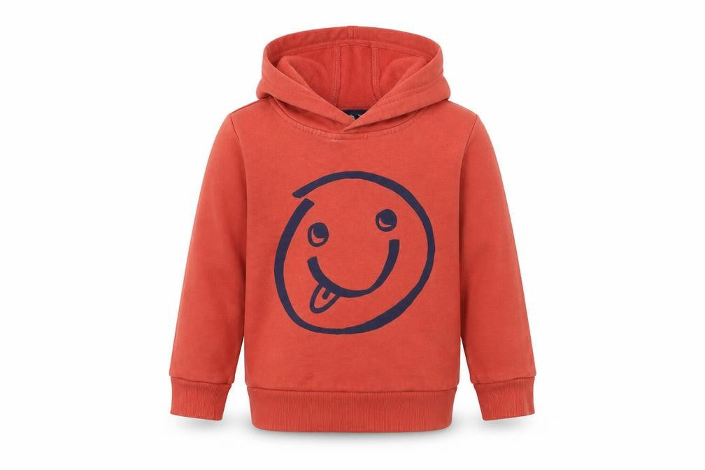 Front view of George boys’ pink pullover hoodie, size 2-3, years