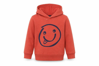 Front view of George boys’ pink pullover hoodie, size 2-3, years