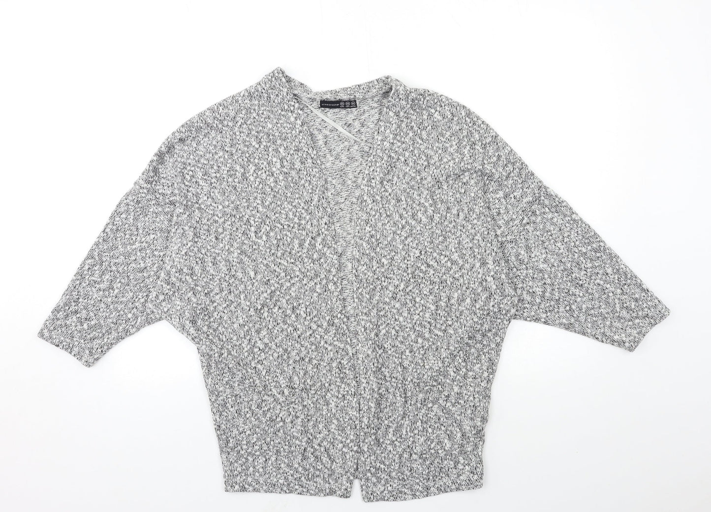 Womens UK Size XS Atmosphere Grey Cardigan Jumper