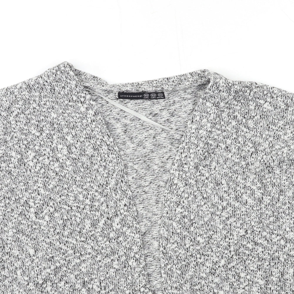 Womens UK Size XS Atmosphere Grey Cardigan Jumper
