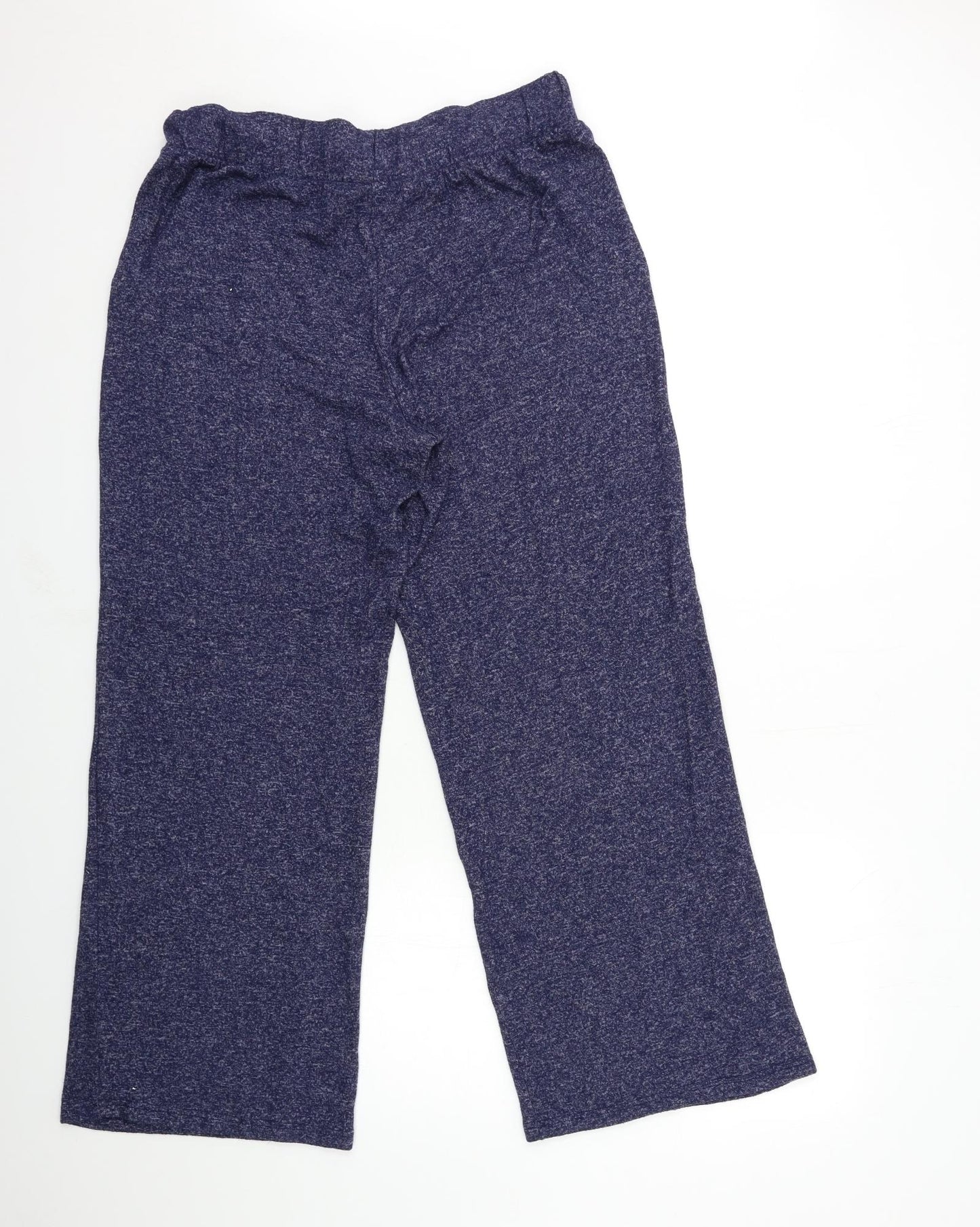 Womens UK Size 14 Marks and Spencer Regular Fit  Blue Trousers