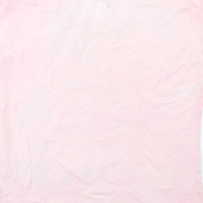 Womens UK Size 14 Olsen Pink Basic T-Shirt