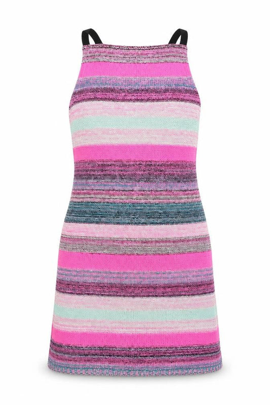 Atmosphere Womens Pink Striped Knit Bodycon  Size 8