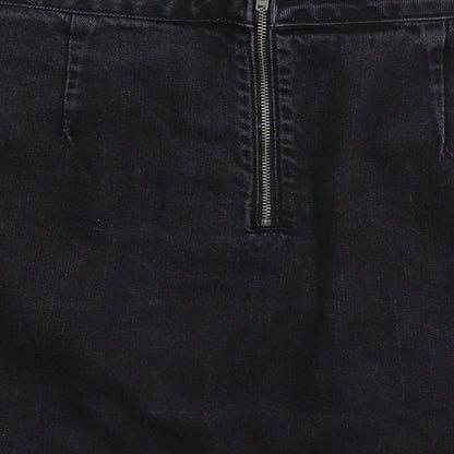 Womens UK Size 30 in Topshop A-Line Denim Skirt