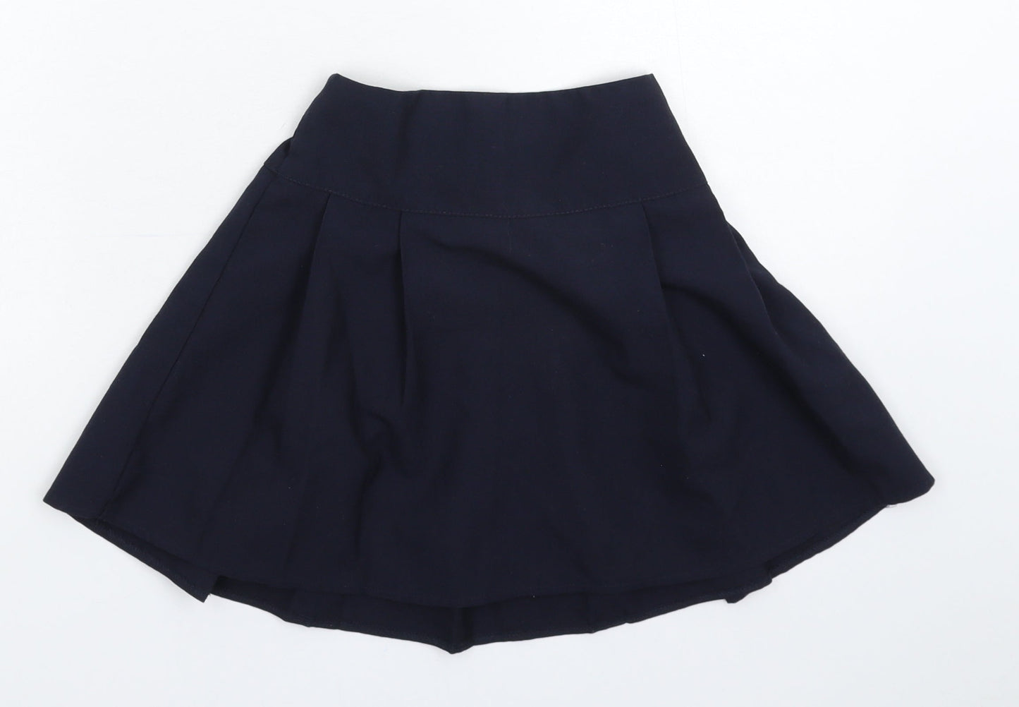 F&F Girls Blue   Pleated Skirt Size 6-7 Years