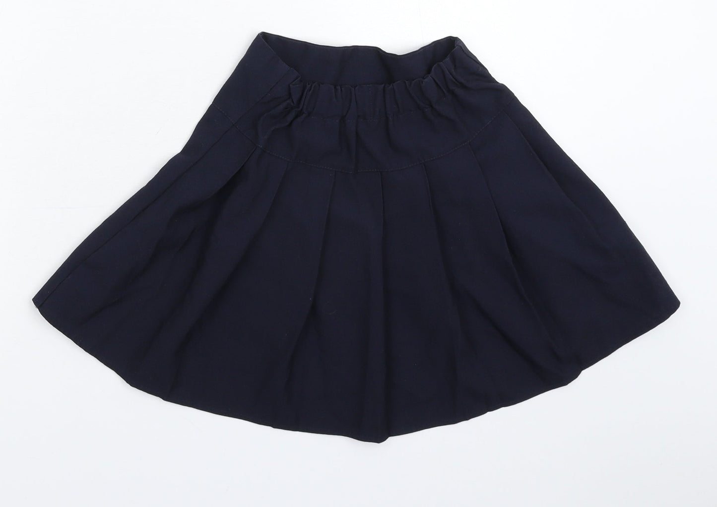 F&F Girls Blue   Pleated Skirt Size 6-7 Years