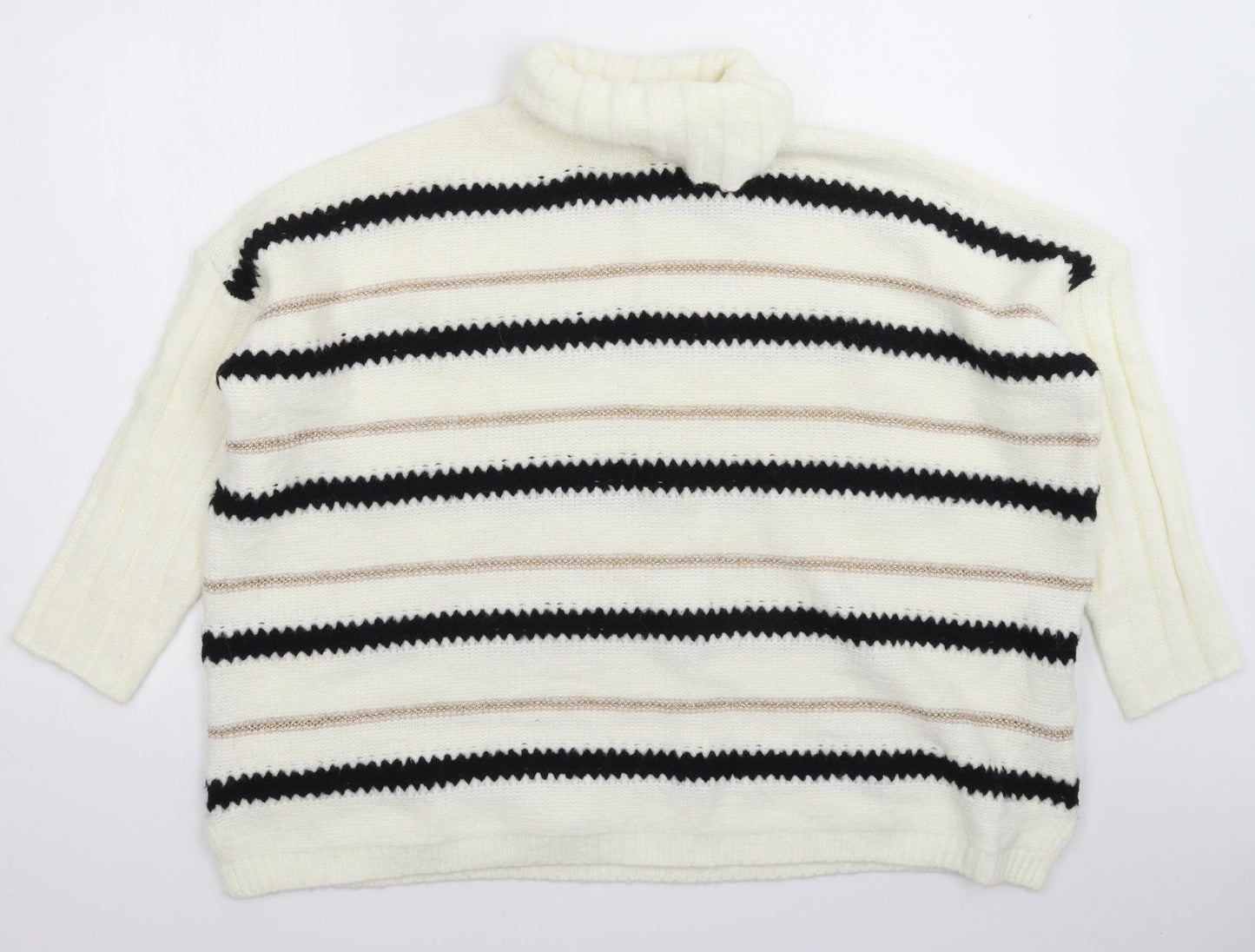 Womens UK Size One Size Millenium White Pullover Jumper