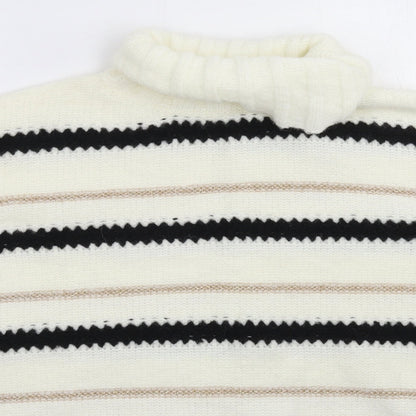 Womens UK Size One Size Millenium White Pullover Jumper