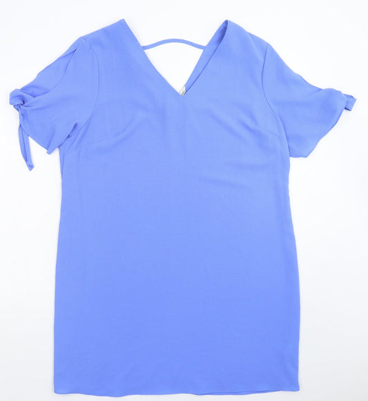 Peacocks Womens Blue   Bodycon  Size 14