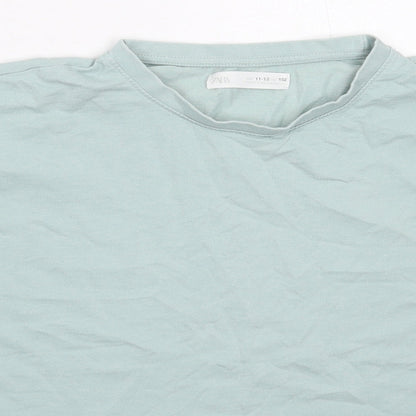Zara Girls Grey   Basic T-Shirt Size 11-12 Years