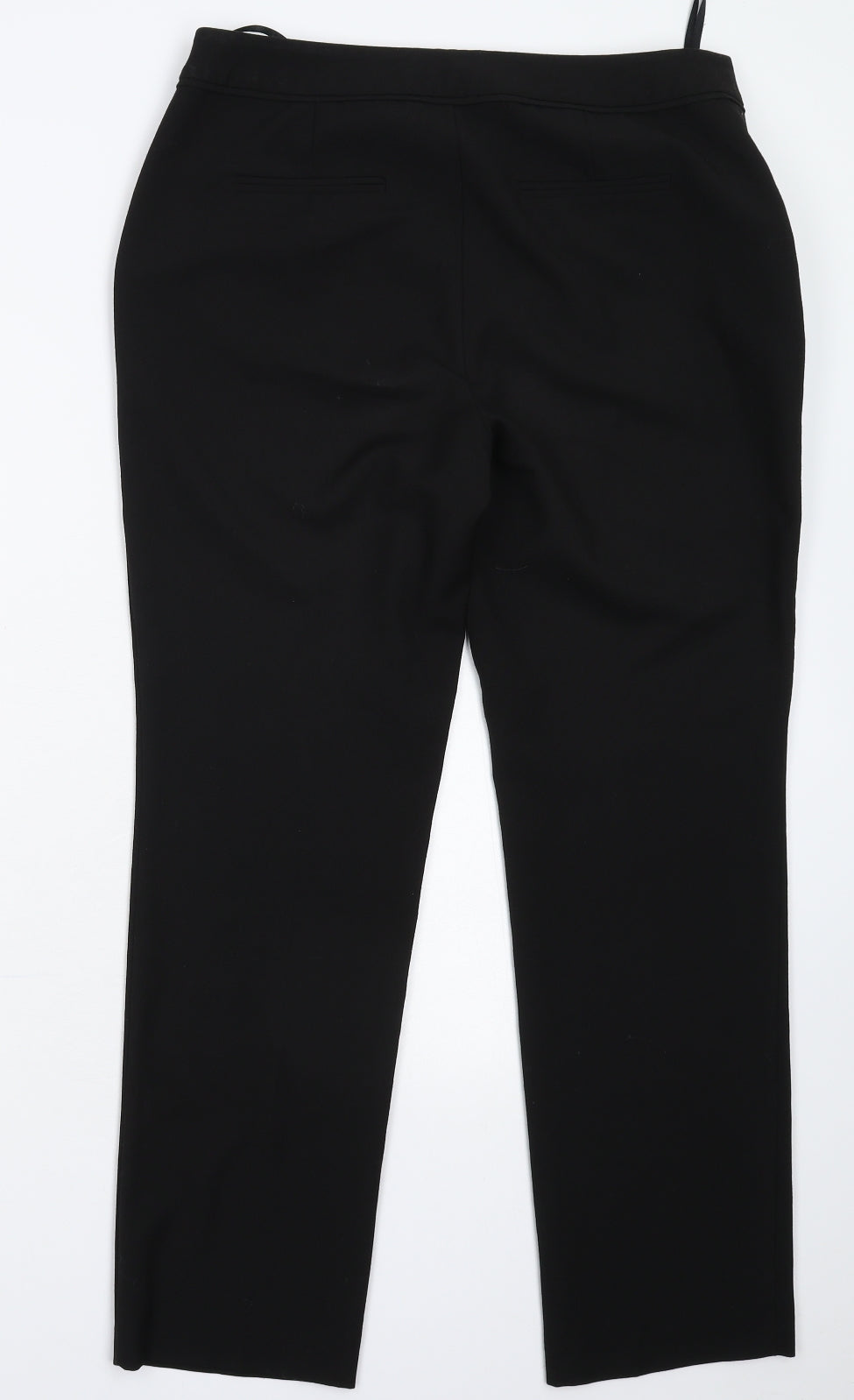 Womens UK Size 12 Very Slim Fit  Black Trousers