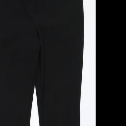 Womens UK Size 12 Very Slim Fit  Black Trousers