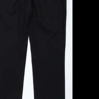 Womens UK Size 12 Very Slim Fit  Black Trousers
