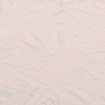 Primark Womens Pink  Knit Basic T-Shirt Size 14