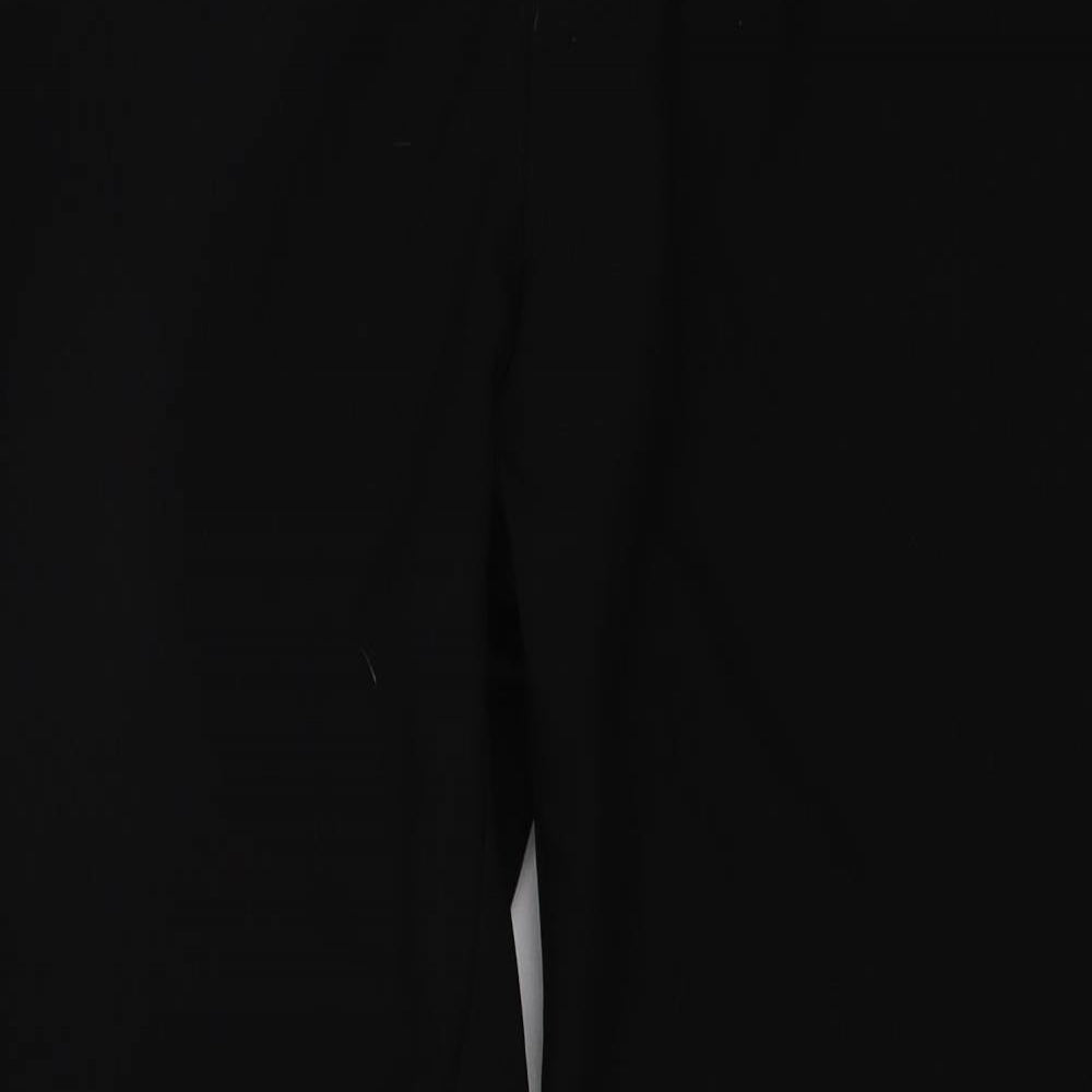 Womens UK Size 34 in NEXT Regular Fit  Black Trousers
