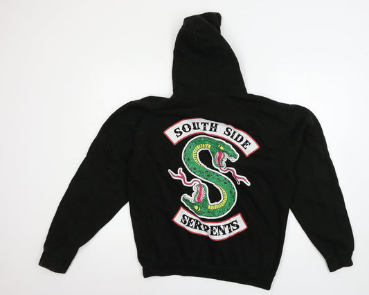 Mens UK Size M All We Do is Black Pullover Hoodie