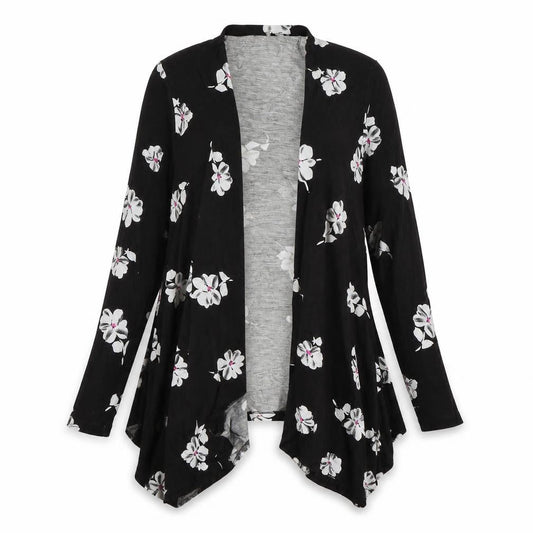 Womens UK Size 14 Be You Black Cape Jumper