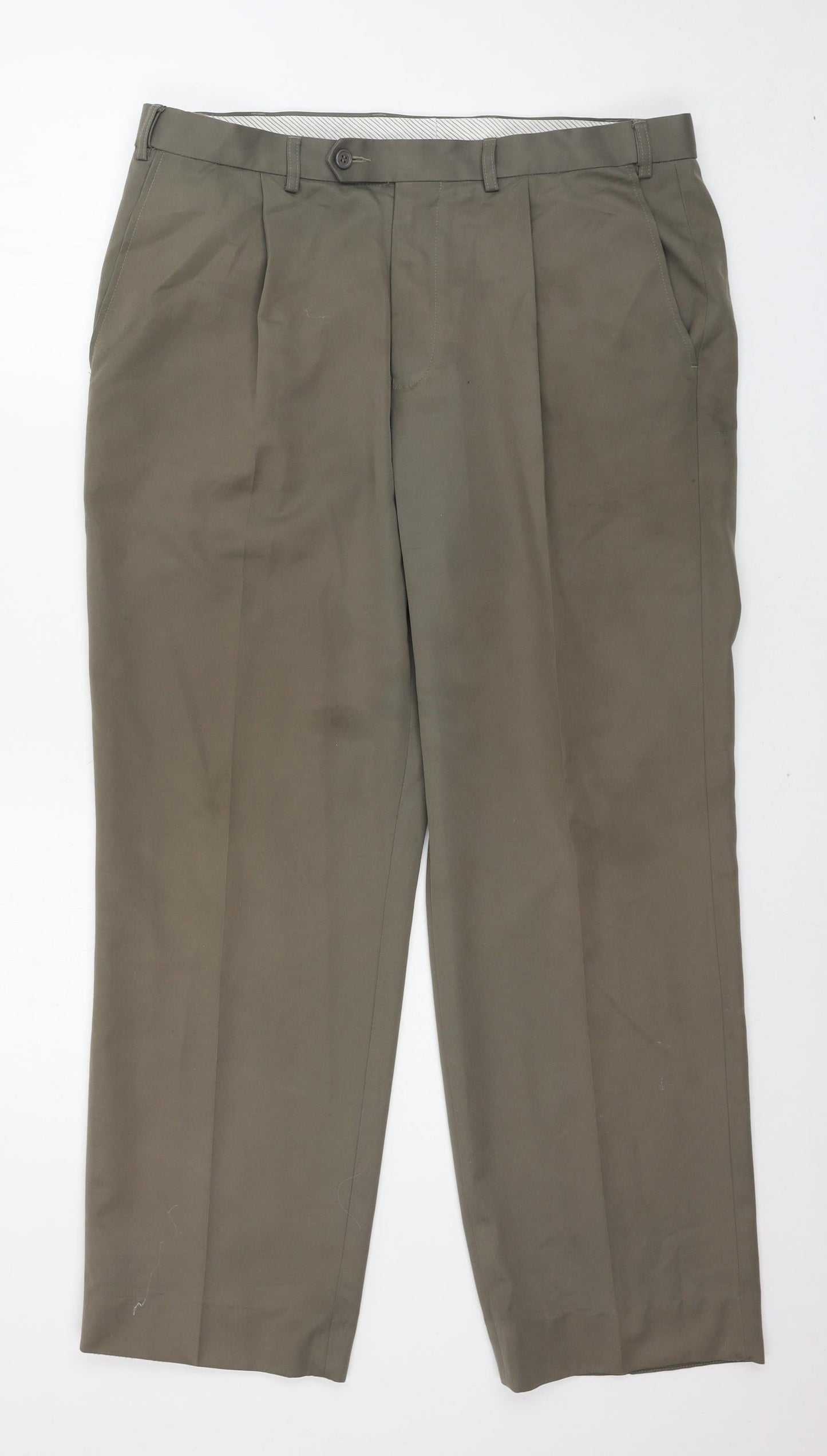 Marks and Spencer Mens Grey   Trousers  Size 36 in L29 in