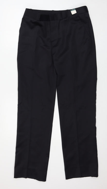 Womens UK Size 34 in Preworn Regular Fit  Blue Trousers