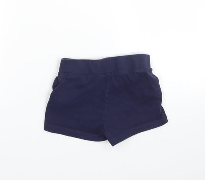 George Girls Blue   Cut-Off Shorts Size 4-5 Years