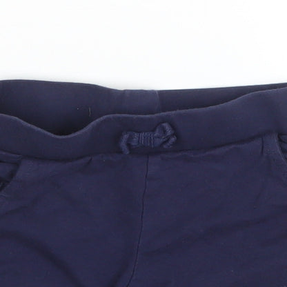 George Girls Blue   Cut-Off Shorts Size 4-5 Years
