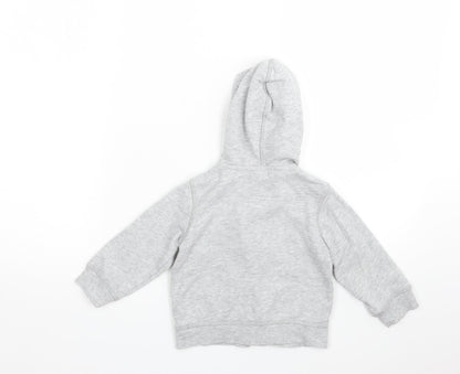 Kiabi Boys Grey   Basic Jacket Jacket Size 24 Months