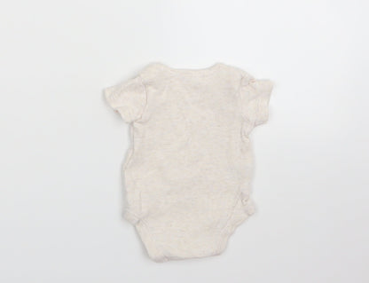 TU Baby Grey Ikat  Babygrow One-Piece Size Newborn