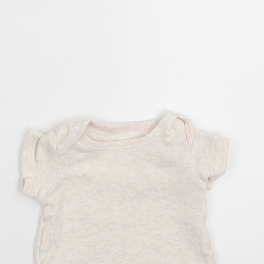 TU Baby Grey Ikat  Babygrow One-Piece Size Newborn