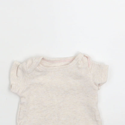 TU Baby Grey Ikat  Babygrow One-Piece Size Newborn