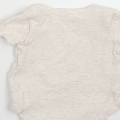 TU Baby Grey Ikat  Babygrow One-Piece Size Newborn
