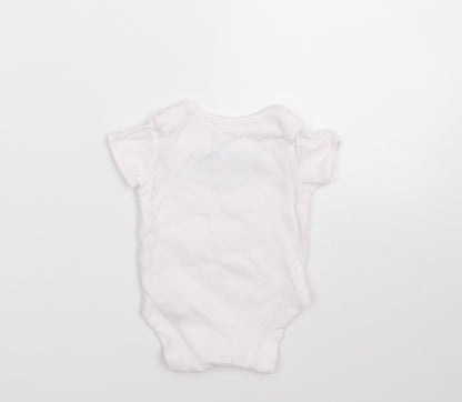 George Girls White   Babygrow One-Piece Size 0-3 Months