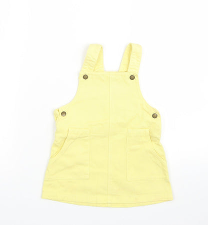 F&F Girls Yellow   Fit & Flare  Size 12-18 Months