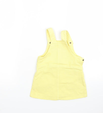 F&F Girls Yellow   Fit & Flare  Size 12-18 Months