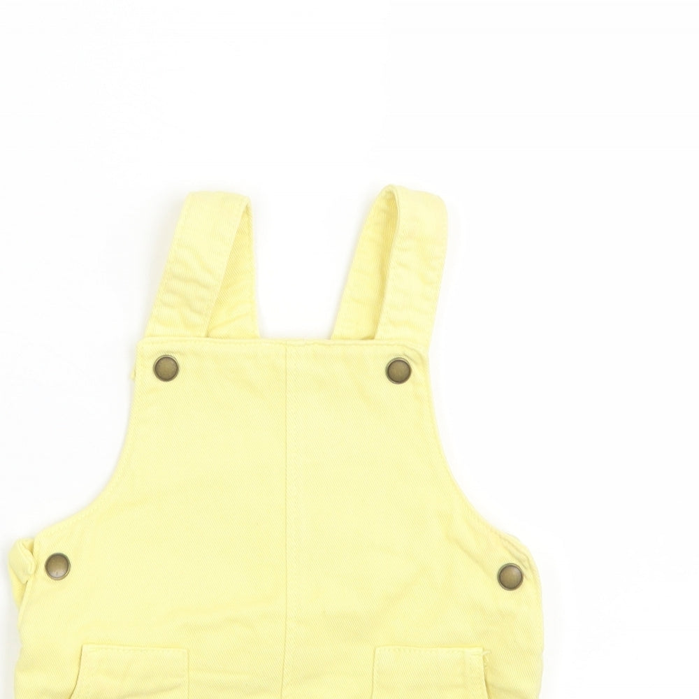 F&F Girls Yellow   Fit & Flare  Size 12-18 Months