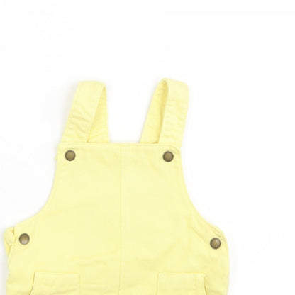 F&F Girls Yellow   Fit & Flare  Size 12-18 Months