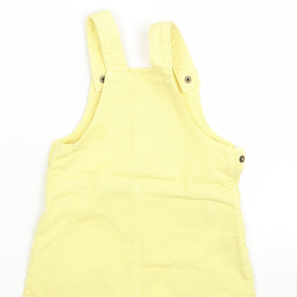F&F Girls Yellow   Fit & Flare  Size 12-18 Months