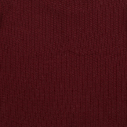 Mens UK Size L Burton Red Pullover Sweatshirt