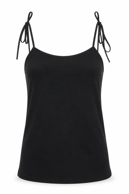 Womens UK Size 10 pretty little  Thing Black Basic T-Shirt