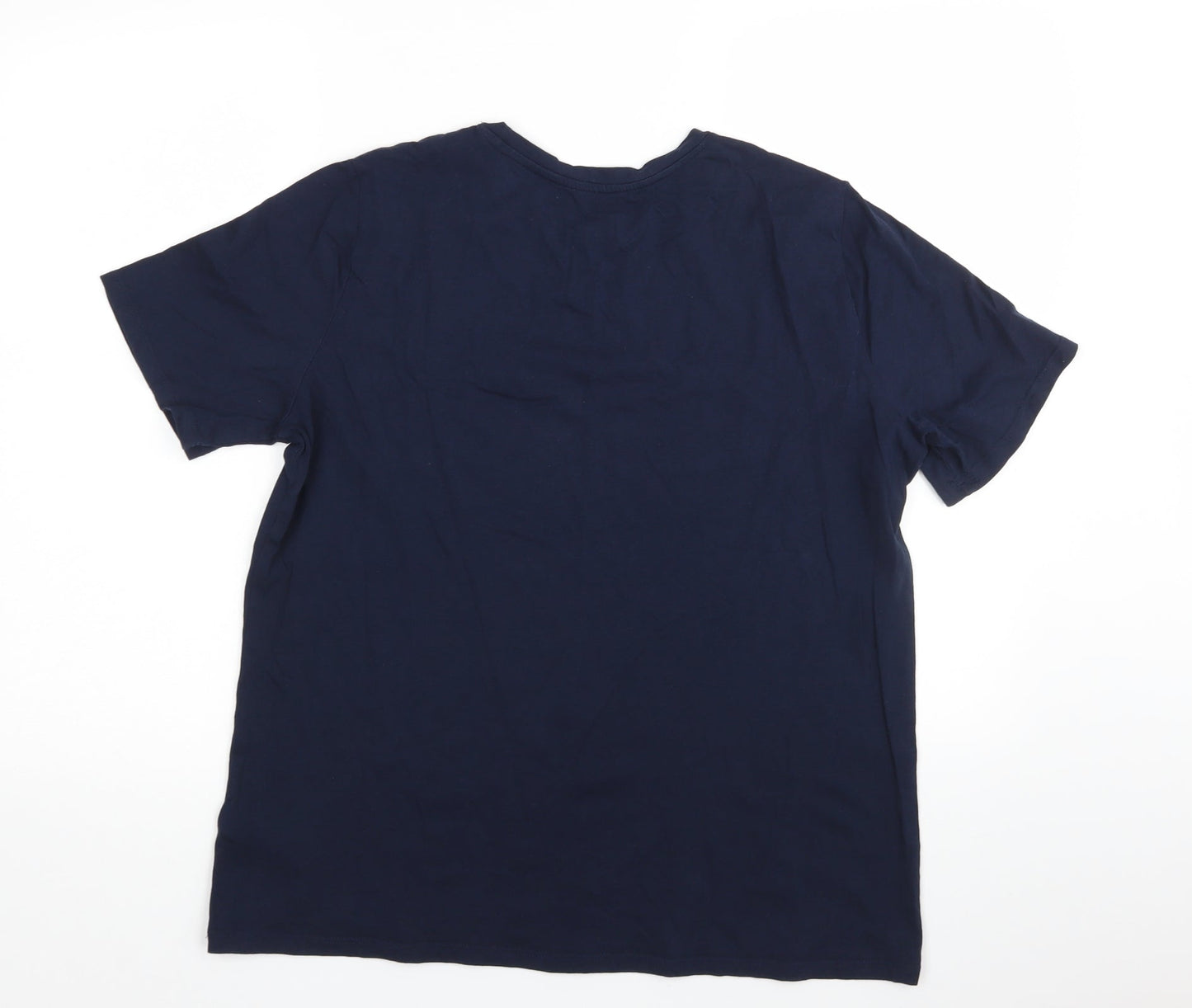 M&S Mens Blue    T-Shirt Size 14