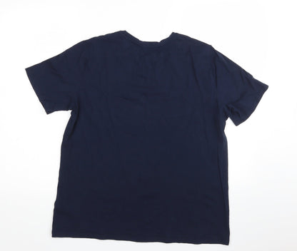 M&S Mens Blue    T-Shirt Size 14