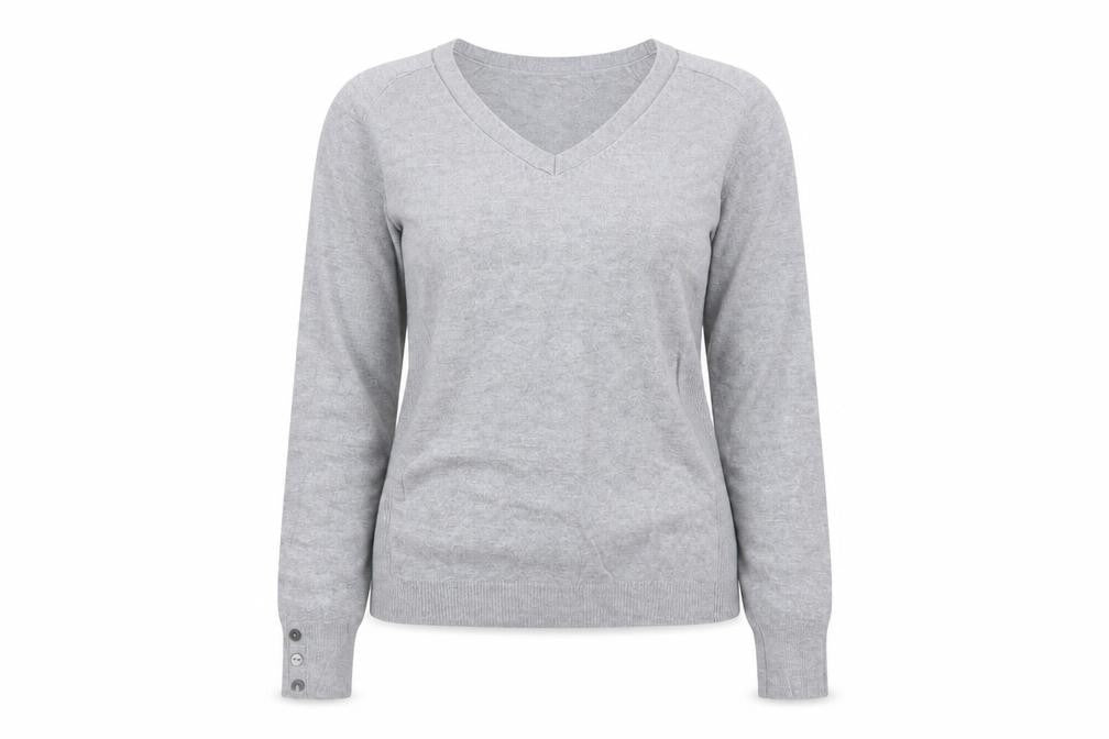 Womens UK Size 12 Matalan Grey Pullover Jumper