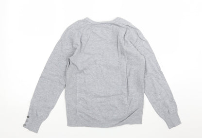 Womens UK Size 12 Matalan Grey Pullover Jumper