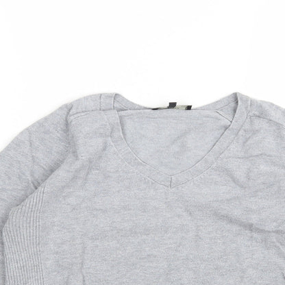 Womens UK Size 12 Matalan Grey Pullover Jumper