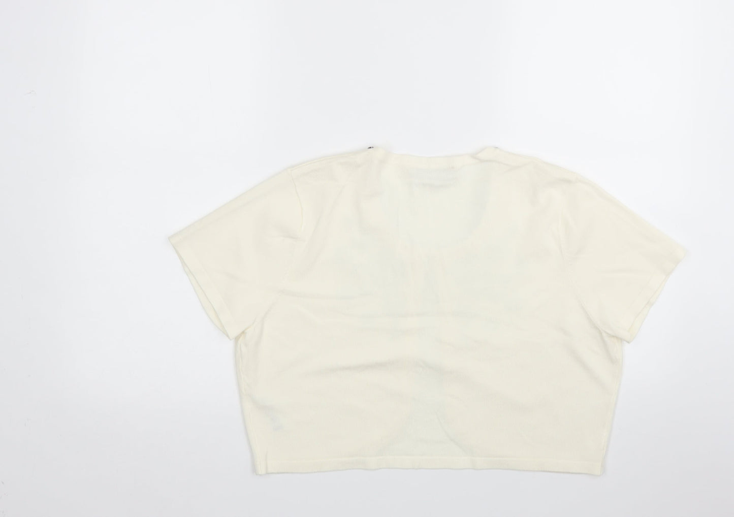 BHS Womens Ivory   Cardigan Jumper Size 16