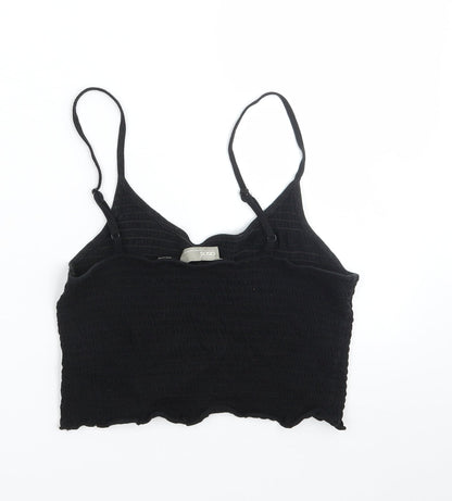 Womens UK Size 10 ASOS Black Basic T-Shirt