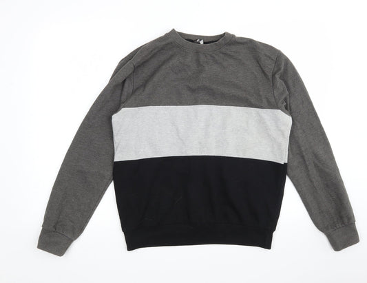 Mens UK Size S PEP&CO Multicoloured Pullover Sweatshirt