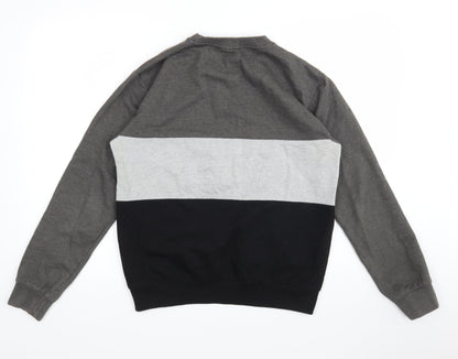 Mens UK Size S PEP&CO Multicoloured Pullover Sweatshirt