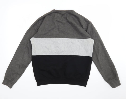 Mens UK Size S PEP&CO Multicoloured Pullover Sweatshirt