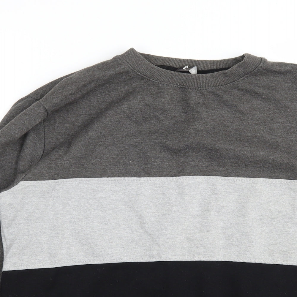 Mens UK Size S PEP&CO Multicoloured Pullover Sweatshirt